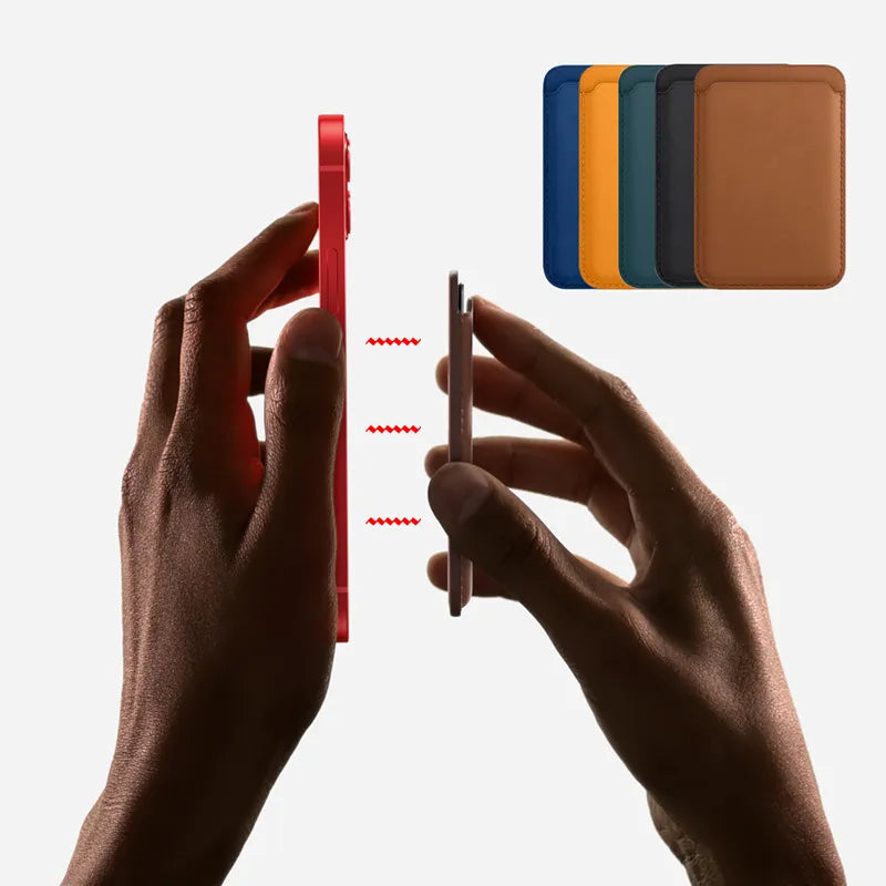 LumaVoyage MagSafe Phone Wallet — Slim Magnetic Card Holder for iPhone