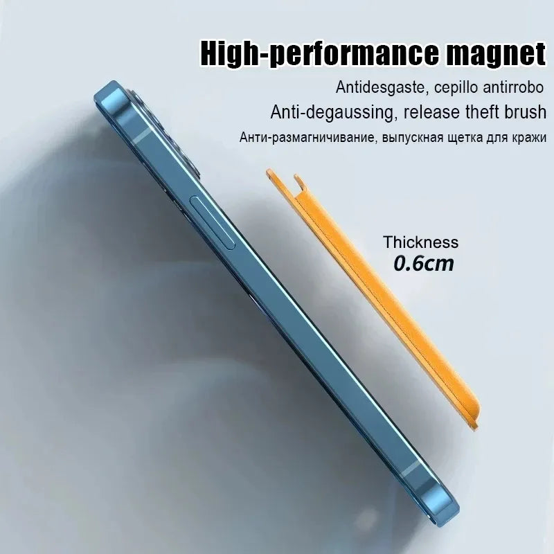 LumaVoyage MagSafe Phone Wallet — Slim Magnetic Card Holder for iPhone