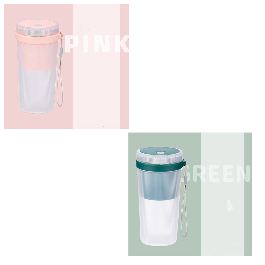 LumaVoyage Portable Blender — USB Rechargeable Smoothie Maker & Juicer Cup