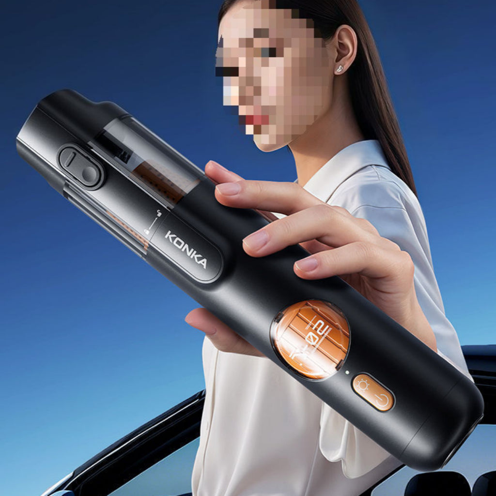 LumaVoyage Cordless Car Vacuum Cleaner — Portable Mini Auto Detailing Vac