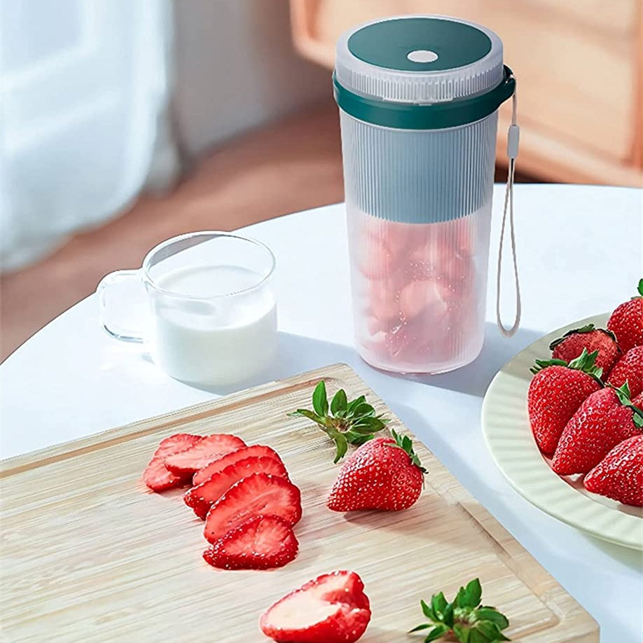 LumaVoyage Portable Blender — USB Rechargeable Smoothie Maker & Juicer Cup