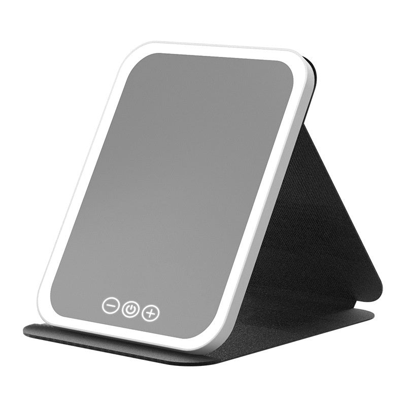 LumaVoyage LED Makeup Mirror — Portable Foldable Vanity with Built-In Lights