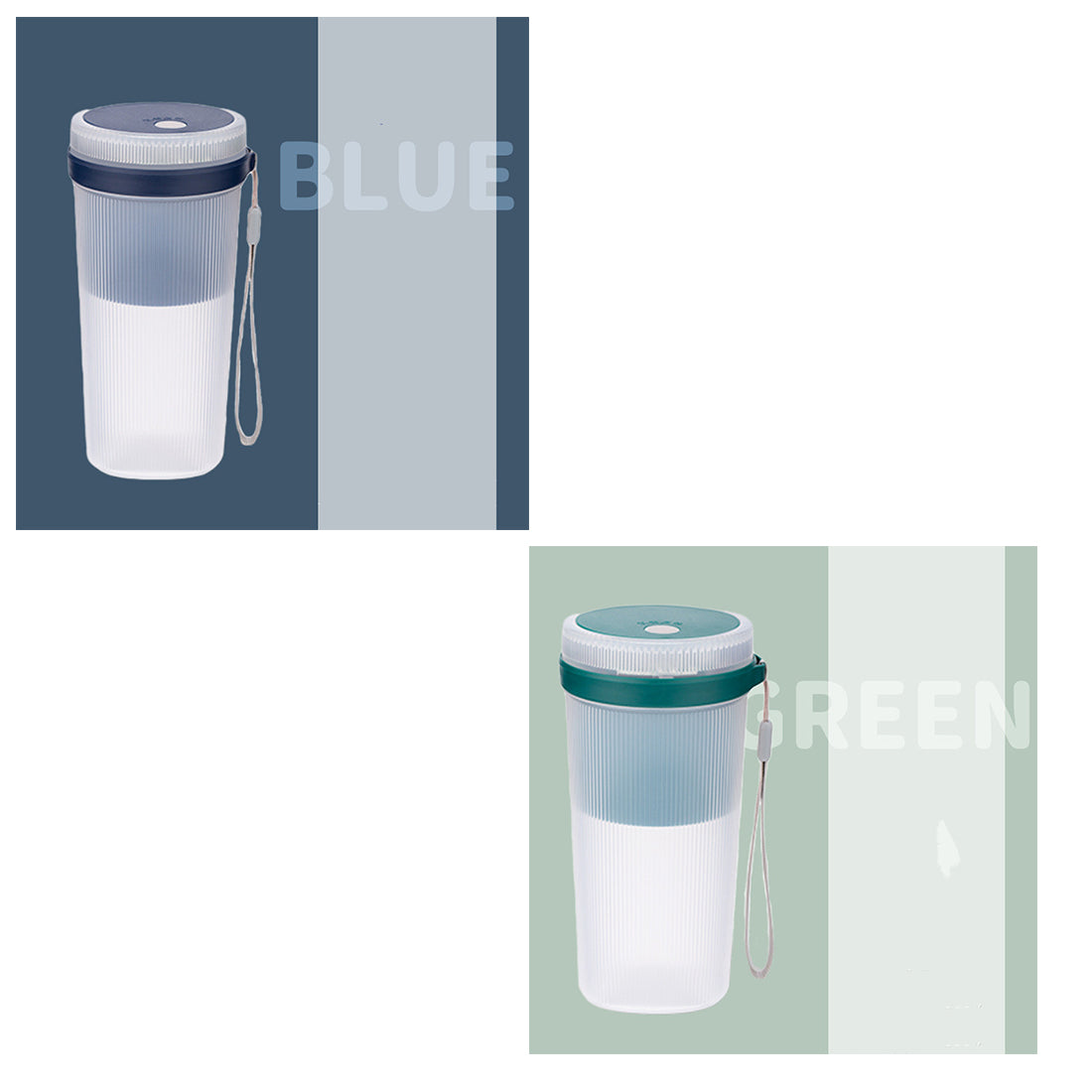 LumaVoyage Portable Blender — USB Rechargeable Smoothie Maker & Juicer Cup