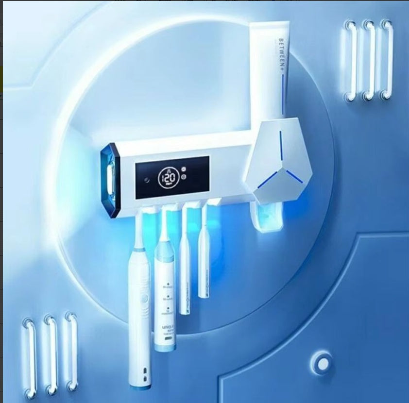 LumaVoyage UV Toothbrush Sanitizer — Portable Rechargeable Dental Hygiene Case