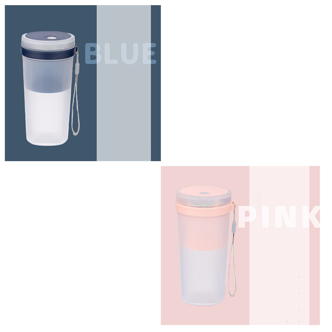 LumaVoyage Portable Blender — USB Rechargeable Smoothie Maker & Juicer Cup