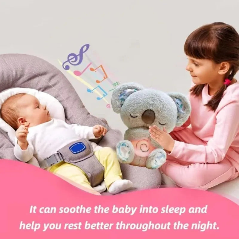 LumaVoyage Breathing Sleep Koala — Anxiety Relief Weighted Plush Companion