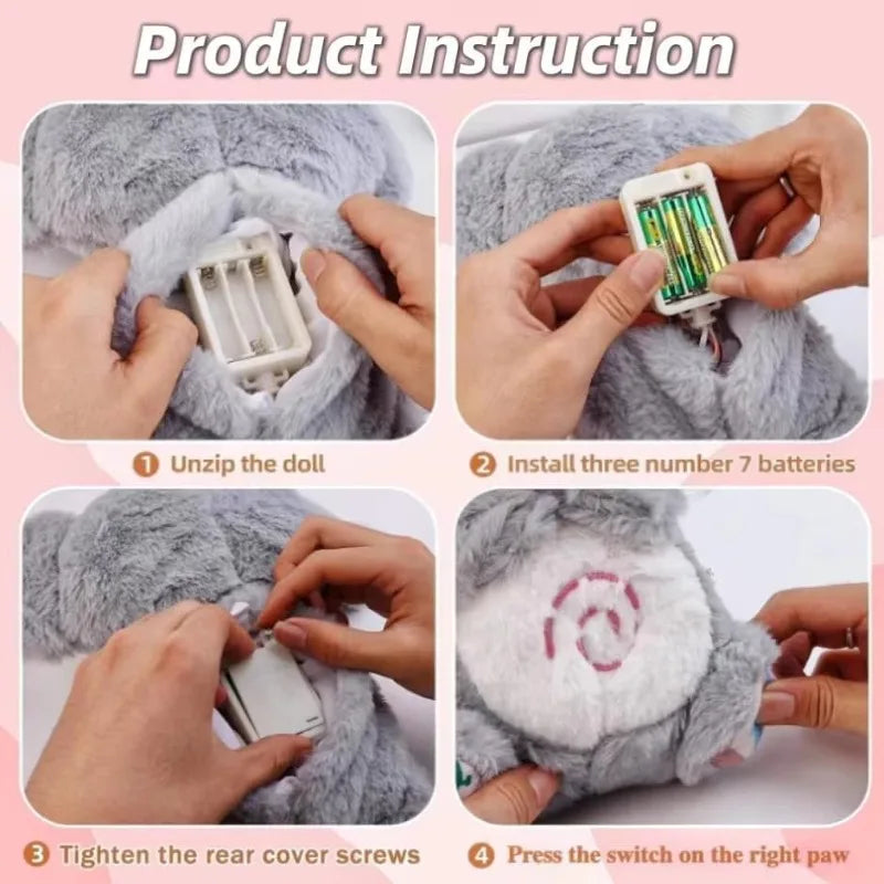 LumaVoyage Breathing Sleep Koala — Anxiety Relief Weighted Plush Companion