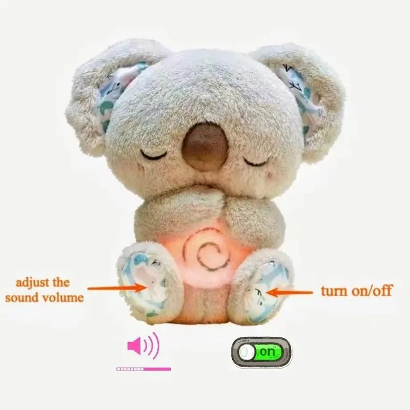 LumaVoyage Breathing Sleep Koala — Anxiety Relief Weighted Plush Companion