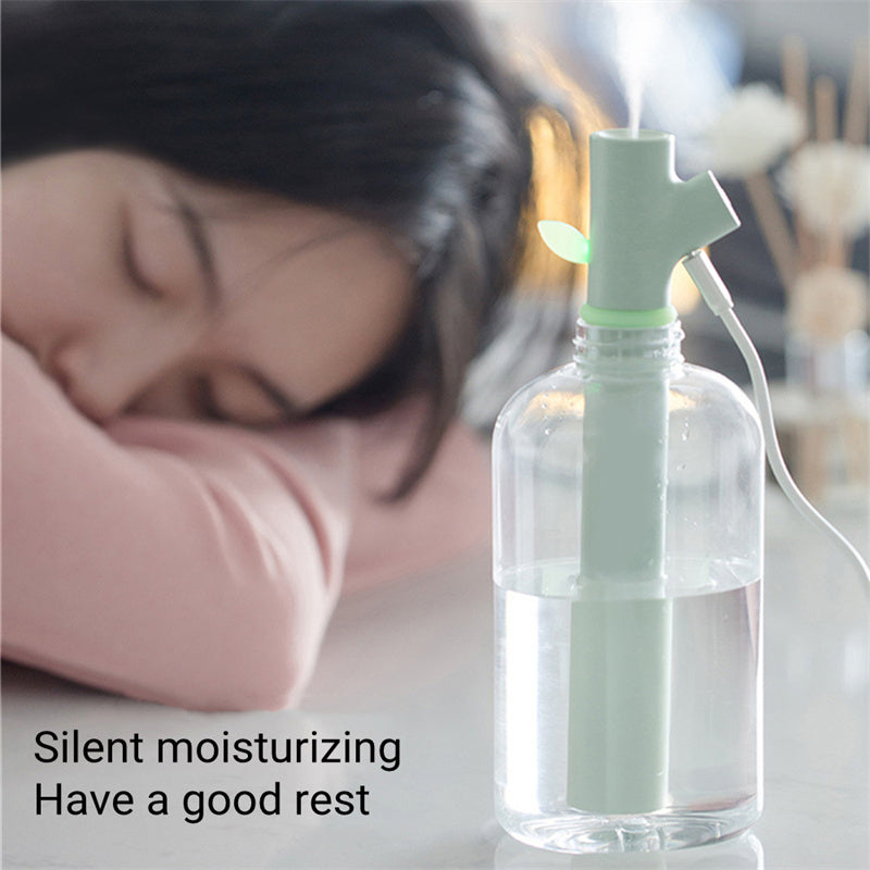 Mini USB Portable Humidifier – Cool Mist Ultrasonic Diffuser for Home, Office & Travel