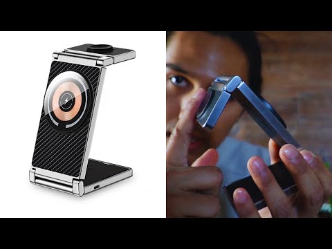 LumaVoyage 3-in-1 Magnetic Wireless Charger Stand — Fast Charge for Phone, Watch & AirPods