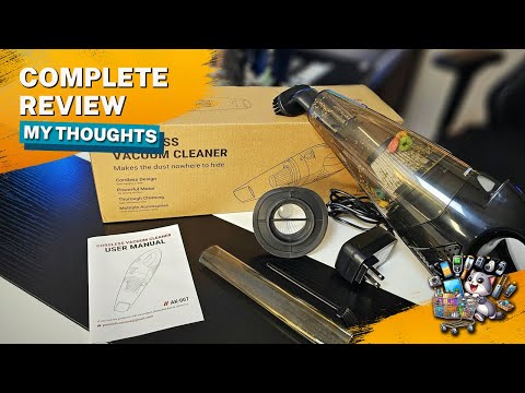 LumaVoyage Cordless Car Vacuum Cleaner — Portable Mini Auto Detailing Vac