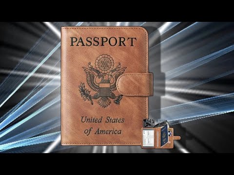LumaVoyage RFID Blocking Passport Holder — Waterproof Travel Document Organizer